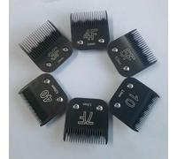 Lames de tondeuse pour animaux de compagnie Série Oster #3F, #4F, #5F, #7F, #10, #40 - Ajustement universel, Noir 4F,3F,5F,7F,dix#,40#UnicoloreAcier au carbone