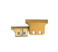 Lames De Tondeuse, Tondeuse Réglables Professionnelles Pour Tondeuse Double Largeur # 2215, Compatible Avec Wahl Tondeuse Tondeuse Compris L'instruction Et Les Vis (Oro)