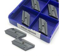 Lames de tour diamantées CNC KNUX160405R LT10, 10 pièces, alliage dur, acier inoxydable, outil d'usinage universel