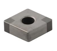 Lames de tournage CNC avec technologie CBN HRC65, performance dans divers matériaux durs (CNMG120408 CBN-4)