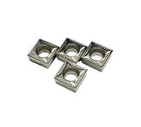 Lames de tournage en carbure for pièces en acier inoxydable, 10 pièces, SCMT09T304 CT3000, outils de coupe for tour
