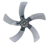 Lames de ventilateur électrique à cinq pales pour ventilateurs de 45,7 cm adaptées à plusieurs types de ventilateurs, y compris les modèles de table et de sol, conçues pour un vent puissant et
