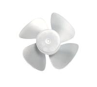 Lames de ventilateur en plastique transparent Sèche-cheveux Moteur universel à puissance Ventilateur en plastique 4 pales Remplacement des pales du ventilateur Remplacement des pales du ventilateur