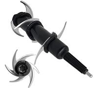 Lames d'extraction Empilées Compatible avec Ninja Robot de Cuisine et Mixeur Blender Auto-iQ 1200W BN750EU/ BN800EU, Pièce de Rechange pour Lame de Mixeur Nutri Ninja pour Pichet 2,1 L