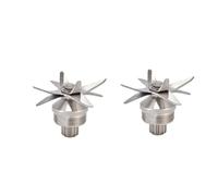 Lames en acier inoxydable for broyeur à glace TWK TM 767 800 TWK jtc 767 800, pièce détachée for blender/extracteur de jus, bol de 2 L, référence 010 767 800 G5200(2pcs)