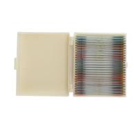 Lames en verre préparées, 25 pièces, haute définition, insectes, animaux, plantes, spécimens pour l'éducation en biologie