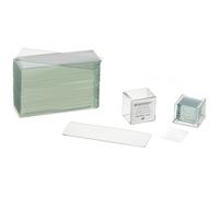 BRESSER Lames porte-objets/Lamelles couvre-objets 50/100 piéces