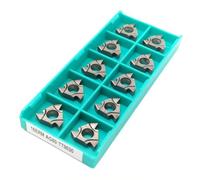 Lames filetées 16IRM 16ERM AG60 AG55 TT9030, Inserts en carbure pour acier inoxydable 16IR 16ER AH725, outil de tour à métal filetage Plaquettes de Carbure CNC(16ERM AG60 TT9030)