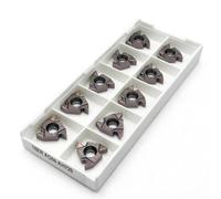 Lames filetées 16IRM 16ERM AG60 AG55 TT9030, Inserts en carbure pour acier inoxydable 16IR 16ER AH725, outil de tour à métal filetage Plaquettes de Carbure CNC(16ER AG55 AH725)