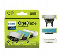 Lames Philips OneBlade QP936/50 - 3 pièces - 360 - Anti-Friction - SkinProtect