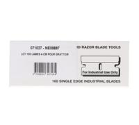 Lames pour grattoir vitres à main - Lot de 100