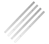 Lames Rabot Acier Rapide 12-1/2 Pouces 4 Incluses Lames Rabot | Acier rapide HSS, double tranchant réversible, compatible pour triton TPT125, finition lisse, longue durée