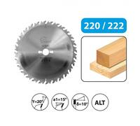 Lames scie circulaire carbure anti-recul-D300mm-28 dents LEMAN