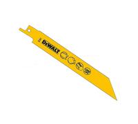 DeWalt Lame pour scie sabre DT2323-QZ bimétal 203 mm argent – Set de 100 pièces