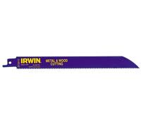 Lames scie sabre Irwin; 200 mm; 25 unités