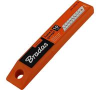 Lames sécables 18mm Lames de rechange cutters 8 segments Lames 10 pièces Bradas Lames de cutters