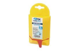 Lames trapézoïdales de rechange, 100 pièces, lame de 19 mm, trou de 7,1 mm, affûtage de précision pour des coupes propres et professionnelles.