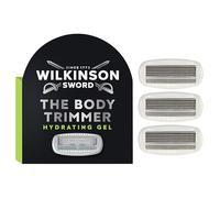 Wilkinson Sword Têtes de rechange Hydro Trim and Shave Protection pour corps et testicules 3 pièces