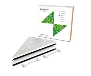 LaMetric SKY Extension Kit, additional 2 Triangle LED Tiles with 64 RGB (16M Colors) Triangular Pixels per Tile - Modular Wi-Fi-enabled Indoor White Wall Light for Decoration, Gaming and Smart Home