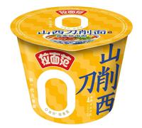 Lamianfan Nouilles de Shanxi coupées au couteau, soupe de viande braisée saveur moutarde, format bol 102 g