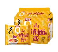 Lamianfan nouilles taillées au couteau du Shanxi (saveur bœuf gras à la tomate) 113 g x 5