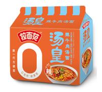 Lamianfan Soupe de nouilles au bœuf épicé, lot de 5 x 120 g