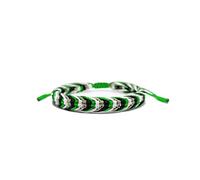 LAMIBEE Bracelet tibétain bisexuel Pansexualité LGBT Fière Amour | Bracelet amulette et corde bohème pour femme et homme Fil pour elle et lui, 8.7 inches, Agate