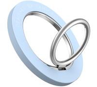 Lamicall Anneau Téléphone Magnétique pour MagSafe - 360° Rotation, avec Anneau Métallique Compatible avec Charge sans Fil, Poignées Téléphone Amovible pour iPhone 17 16 15 14 Pro Max, Android - Bleu