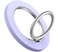 Lamicall Anneau Téléphone Magnétique pour MagSafe - 360° Rotation, avec Anneau Métallique Compatible avec Charge sans Fil, Poignées Téléphone Amovible pour iPhone 17 16 15 14 Pro Max, Android - Violet