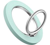 Lamicall Anneau Téléphone Magnétique pour MagSafe - 360° Rotation, avec Anneau Métallique Compatible avec Charge sans Fil, Poignées Téléphone Amovible pour iPhone 17 16 15 14 Pro Max, Android - Vert