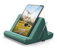 Lamicall Coussin de Support pour Tablette - Oreiller Support Tablette pour Canapé-lit, pour 2021 iPad Pro 9.7, 10.5, 12.9, iPad Air Mini 1 2 3 4, Switch, Tab, iPhone, Livre, Autre Tablette - Vert