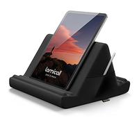 Lamicall Coussin de Support pour Tablette - Oreiller Support Tablette pour Canapé-lit, pour 2021 iPad Pro 9.7, 10.5, 12.9, iPad Air Mini 1 2 3 4, Switch, Tab, iPhone, Livre, Autre Tablette - Noir