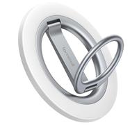 Lamicall Support Anneau Magnétique pour MagSafe - 2025 [Double Charnière Améliorée] 360° Rotation, avec Anneau Métallique, Poignées en Alliage de Zinc pour iPhone 17/16/15/14/13/12/11 Pro Max, Android