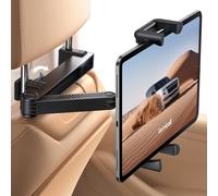 Lamicall Support Tablette Voiture Appuie-tête - [Pliable Clip Silicone] | [Bras Extension Métal] 360° Rotation, Support Tablette Appuie-tête, pour iPad Pro, Air, Mini, Tab, Autre 6,1 à 13" Appareil