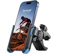 Lamicall Support Téléphone Vélo, Support Téléphone Moto - [1S Verrouillage] 360° Rotation, Ne Bloque Pas Caméra, Stable & Sûr, pour iPhone 17/16/15/14/13/12/11, Huawei, 4,7-7" Smartphones