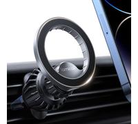 Lamicall Support Téléphone Voiture Aimant, [20 x N52 Aimants] 360°Rotation, Crochet Métallique Amélioré, Porte Magnétique Téléphone à Grille d'Aération pour iPhone 17 16 15 Huawei, Autres Smartphones