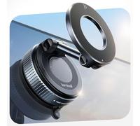 Lamicall Support Telephone Voiture pour MagSafe - [Ventouse à Vide & 24X N55] 360° Rotation, Porte Voiture pour Tableau de Bord/Pare-Brise, Support Magnétique pour iPhone 17 16 15, Autres Smartphones