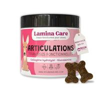 Lamina Care - Friandises Chondroprotectrices pour Chiens au Moule Vert de Nouvelle-Zélande et Collagène, pour Les Articulations et la Mobilité | Bouchées Antiinflammatoires pour Chiens - 90 bouchées