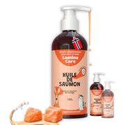 Lamina Care - Huile de Saumon pour Chien pour Renforcer Le Système Immunitaire, Les Articulation Chien et Une Peau Saine, Huile de Saumon pour Chat Naturellement Enrichie en Oméga 3, 6, EPA et DHA
