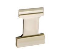 Laminate Floor Tapping Block - Outil 4 en 1 | Outil d'installation en nylon avec 4 fentes (incliné, U, V, L) pour laminage, hardwood, et tile, idéal pour la rénovation, les projets de bricolage, les