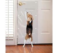 LAMINET The Original Deluxe Dog Scratch Shield - Protégez Vos Portes et Murs avec Notre Bouclier griffoir de Luxe en Plastique Souple et Robuste pour Chien - (91,4 x 40,6 cm)