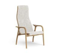 Lamino Fauteuil Haut Chêne Huilé/Off White/Peau de Mouton