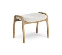 Lamino Repose-Pieds Chêne Huilé/Off White/Peau de Mouton