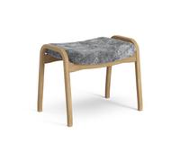 Lamino Repose-Pieds Chêne Huilé/Scandinavian Grey/Peau de Mouton