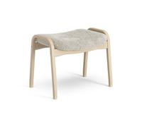 Lamino Repose-Pieds Hêtre Laqué/Moonlight/Peau de Mouton