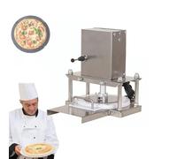 Laminoir à pâte à pizza électrique en acier inoxydable, presse robuste de | Laminoir à pâte à pizza électrique robuste en acier inoxydable, avec une largeur de travail de 22 cm pour un laminage