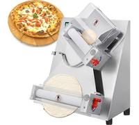 Laminoir à Pâte à Pizza Professionnel, Machine à Presser la Pâte Électrique Semi-Automatique en Acier Inoxydable 370W, pour la Préparation de Pâtes, Pizzas et Pains dans Les Restaurants et Cuisines