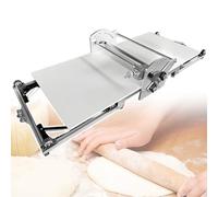 Laminoir à PâTe éLectrique Acier Inoxydable Avec Grande Planche Laminoir à PâTisserie Pliable Professionnel Pour Croissants, Pizza & PâTes,Surface AntiadhéSive En Pp Alimentaire