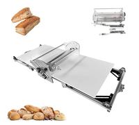 Laminoir à pâte électrique, laminoir à pâte pliable professionnel, épaisseur réglable de 2 à 30 mm, rouleau à pâtisserie en aluminium, presse multifonctionnelle pour boulangerie