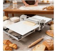 Laminoir à pâte électrique pliable de comptoir, machine à laminer la pâte | Laminoir à pâte électrique pliable de comptoir, conçu comme un laminoir à pâte pour une utilisation en boulangerie, aidant à